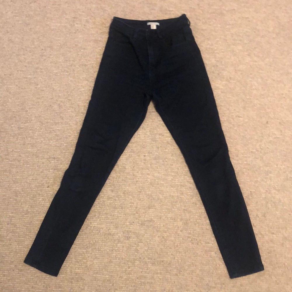 Forever 21 Dark Wash, High Raise Jeans